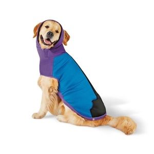 LARGE Dog Color Block Hoodie Sweatshirt - Blue/Purple/Black - LEGO Colle…